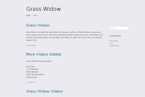 grasswidow.org site used Sundance