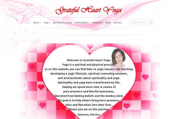 Evolution theme site design template sample