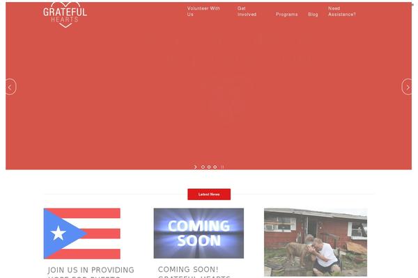 Bridge Child theme site design template sample