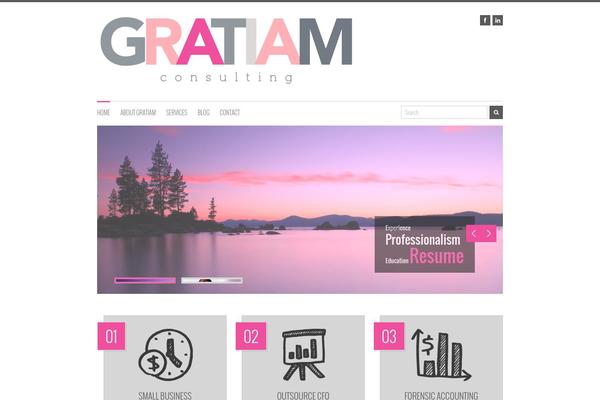Optimas theme site design template sample