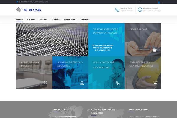 BuildMe theme site design template sample