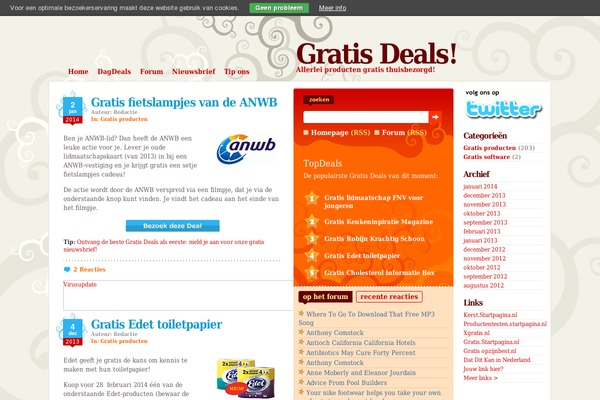 Dilectio theme site design template sample