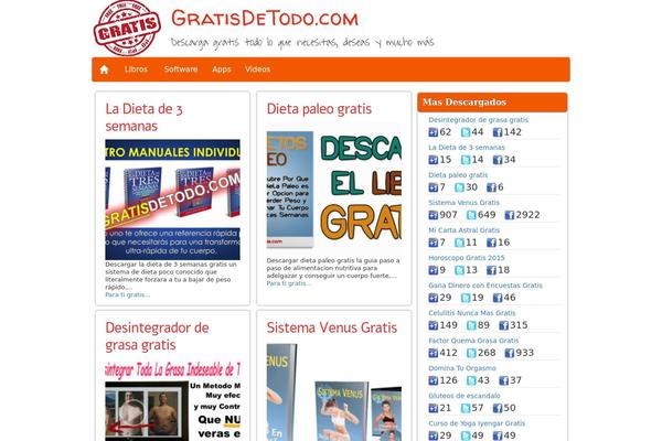 gratisdetodo.com site used Petruxframework