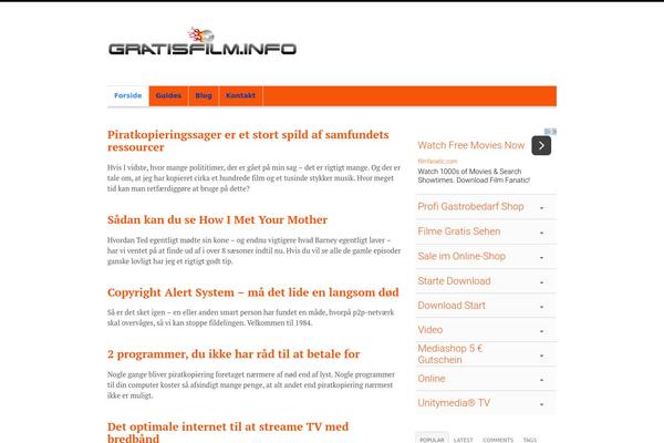Canvas2 theme site design template sample