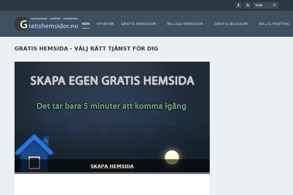 Webly theme site design template sample