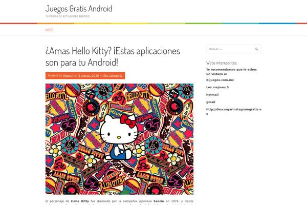 Patus theme site design template sample