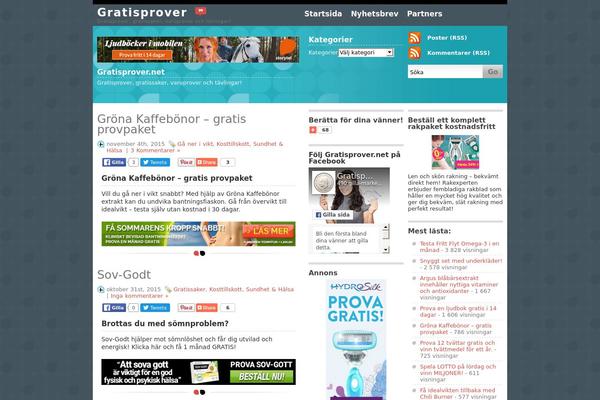 iNspiration theme site design template sample