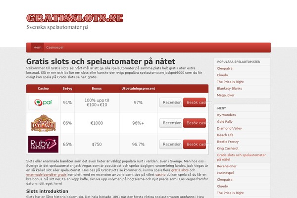 pokies theme websites examples