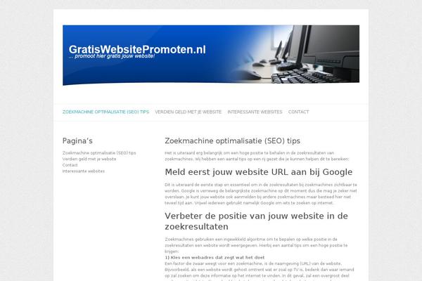 Attitude theme site design template sample