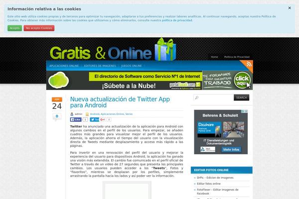 Colorbold theme site design template sample
