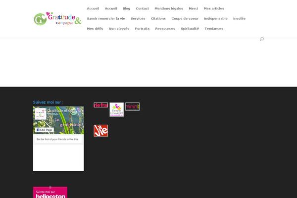 Coffee & Cream theme site design template sample