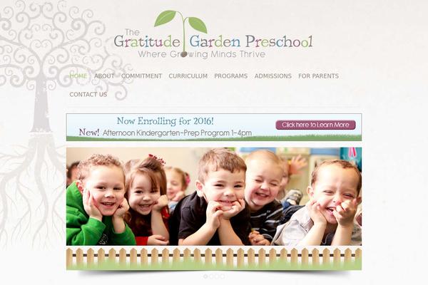 gratitudegardenpreschool.com site used Wp-enlightened104