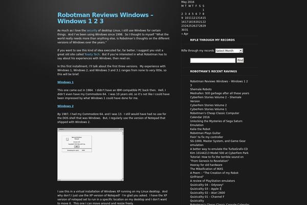 MNML theme site design template sample