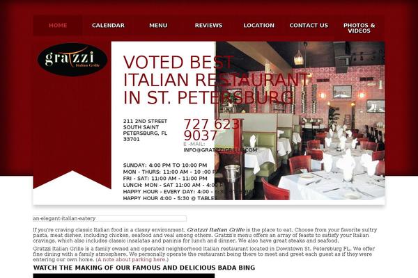 gratzzigrille.com site used Theme43854