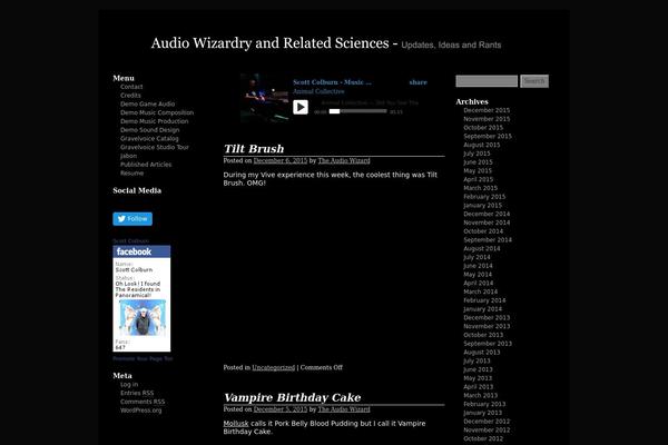 Weaver theme site design template sample