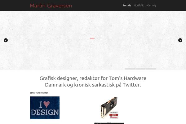 Mindful theme site design template sample