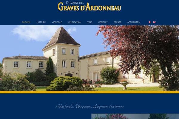 Bridge Child theme site design template sample