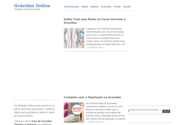 Asap theme site design template sample