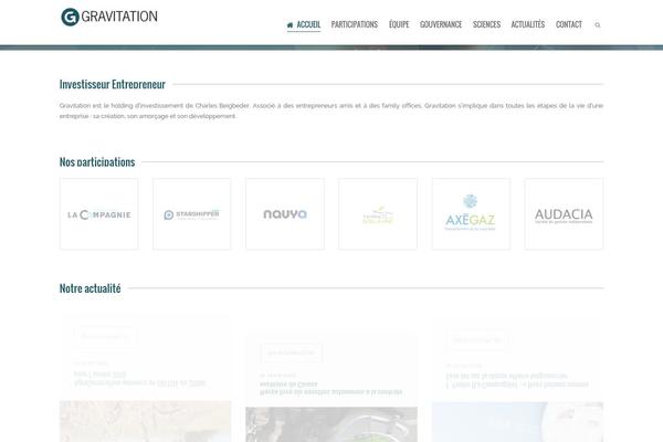 Dante theme site design template sample