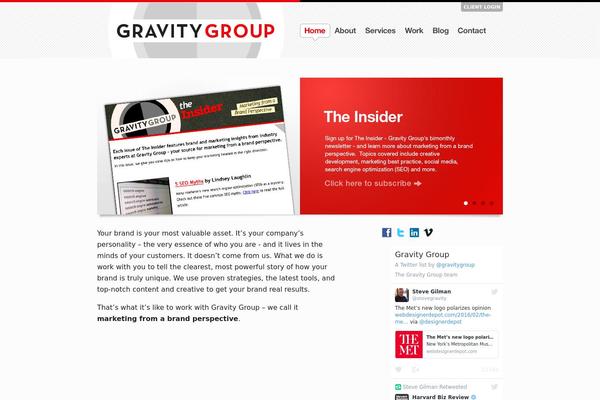 Gg theme site design template sample