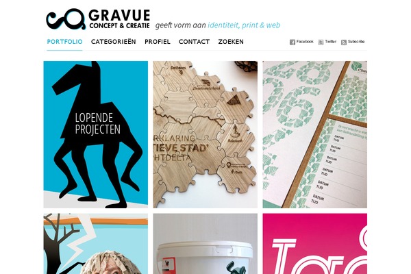Brick theme site design template sample