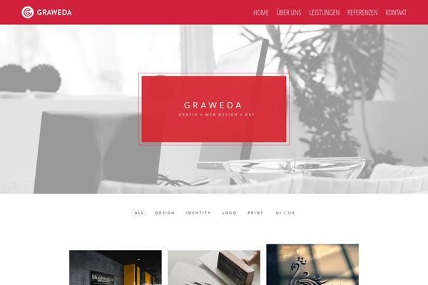 Charm theme site design template sample