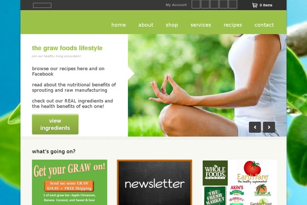 Kinetico theme site design template sample