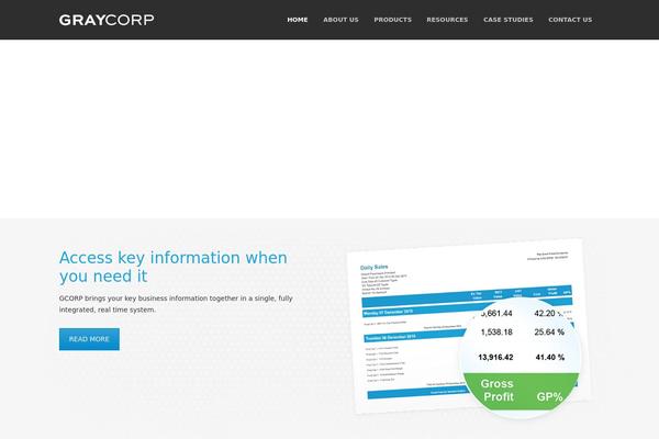 Site using WP Blog and Widget plugin