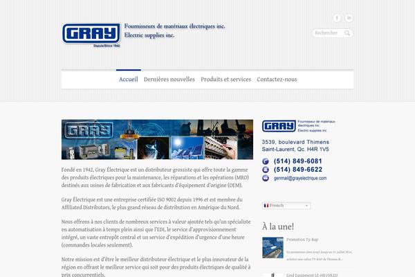Clean Retina theme site design template sample