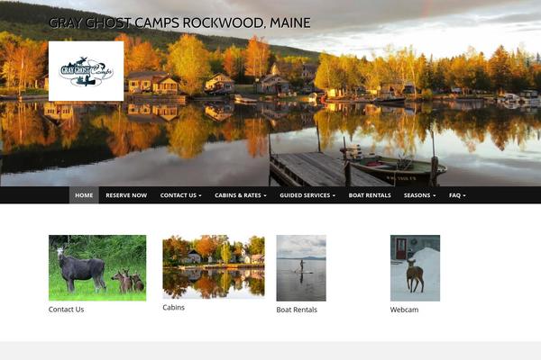 WP Simple theme site design template sample