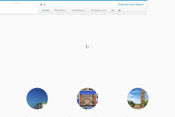 Customizr theme site design template sample