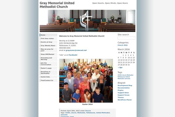 WP-Andreas01 theme site design template sample
