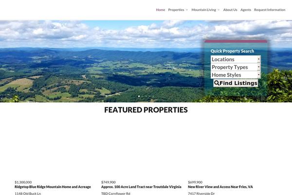 Site using IMPress for IDX Broker WordPress Plugin plugin