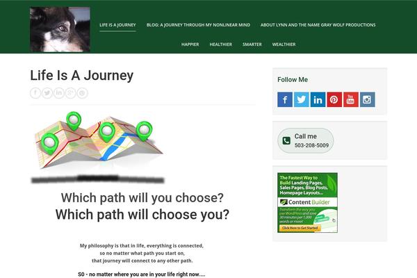 Rise theme site design template sample