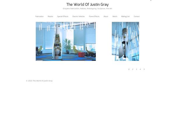 Zenon theme site design template sample