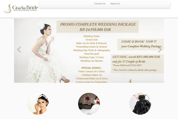 Customizr theme site design template sample