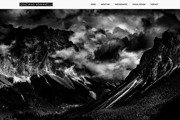 Immersion theme site design template sample