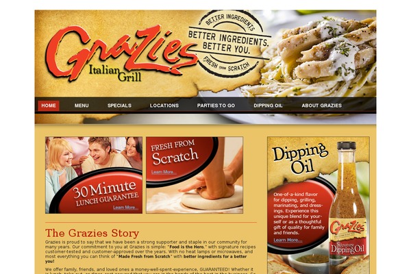 Boilerplate theme site design template sample