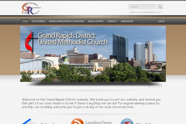 Panoramic theme site design template sample
