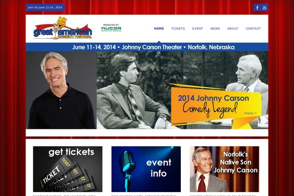 greatamericancomedyfestival.com site used Coherence