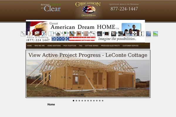 greatamericandreamhome.com site used Twentyten-templates