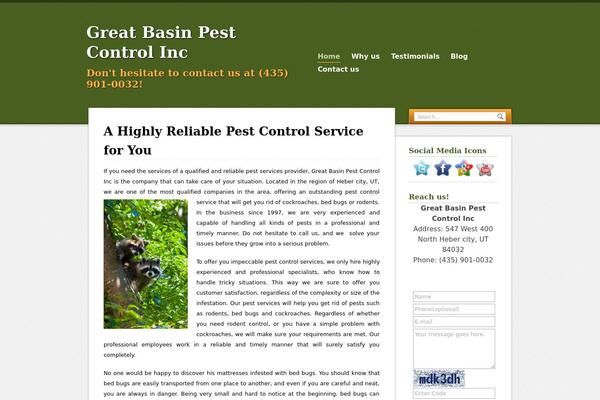 VisitPress theme site design template sample