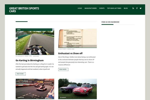 Resolute theme site design template sample
