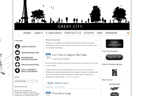 Blue-zinfandel-3column theme site design template sample