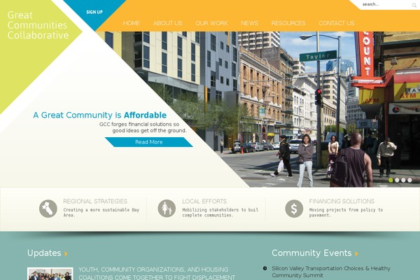 Gcc theme site design template sample