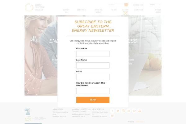 greateasternenergy.com site used Gee