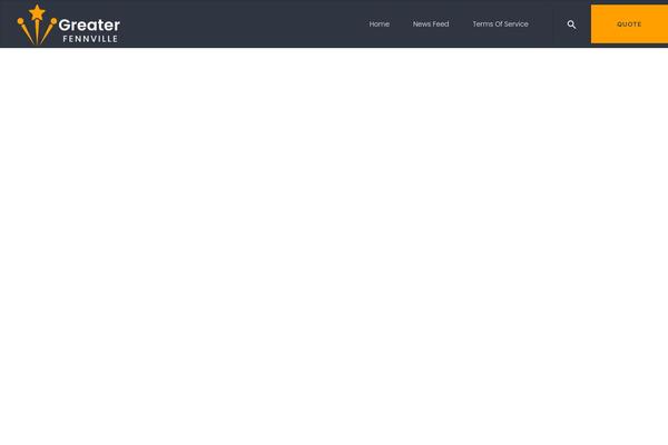 Noor theme site design template sample