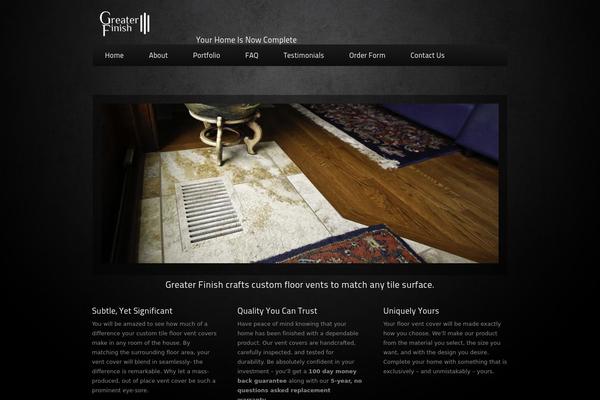 Locus theme site design template sample
