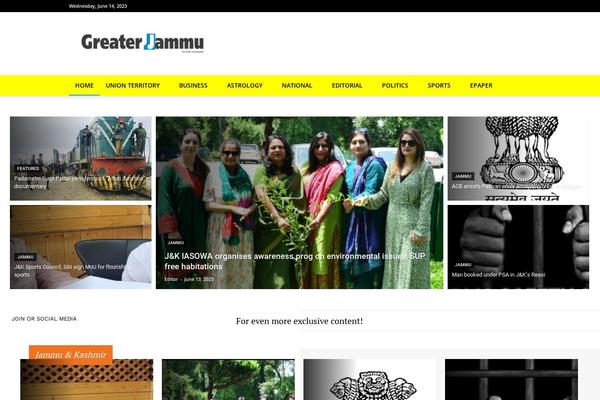 Site using Easy Facebook Like Box plugin