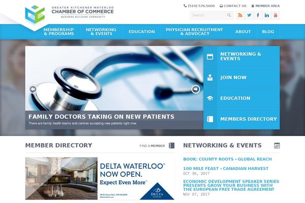 Chamber theme site design template sample